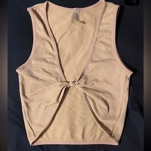 cute tan top size S/M